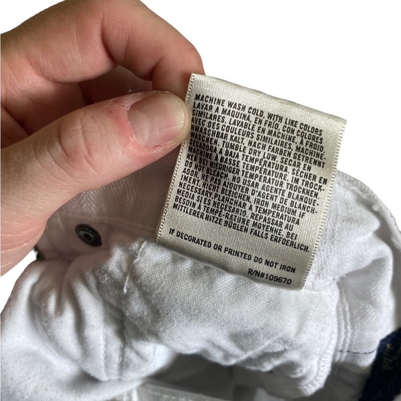 Citizens of Humanity | Size 24/XS white cropped Kelly jean - Picture 12 of 14